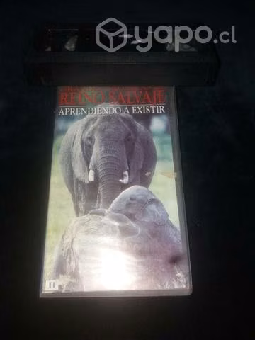 Película Documental Reino salvaje vhs