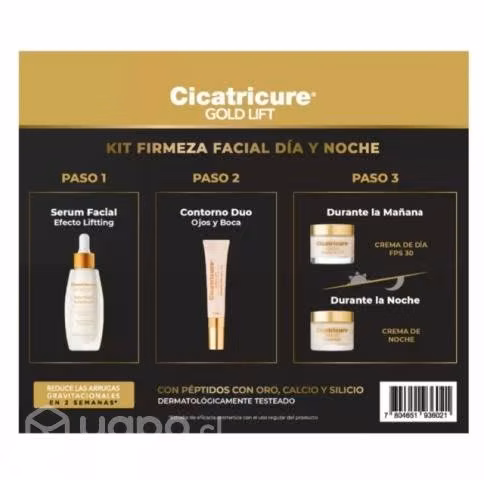 Pack crema cicatricure gold lift