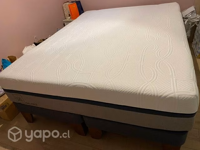 Cama 2 Plazas marca CIC modelo Balance