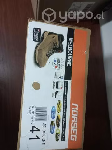 Botin de seguridad hombre