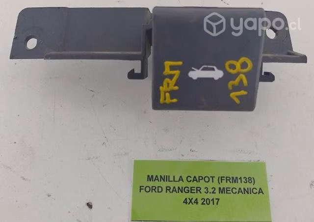 Manilla Capot (FRM138) Ford Ranger 3.2 Mecánica