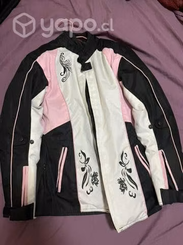 Chaqueta de moto mujer