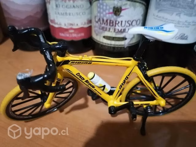 Crazy bicycle sport riding