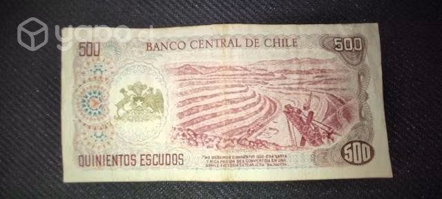 billete antiguo - Imagen 2