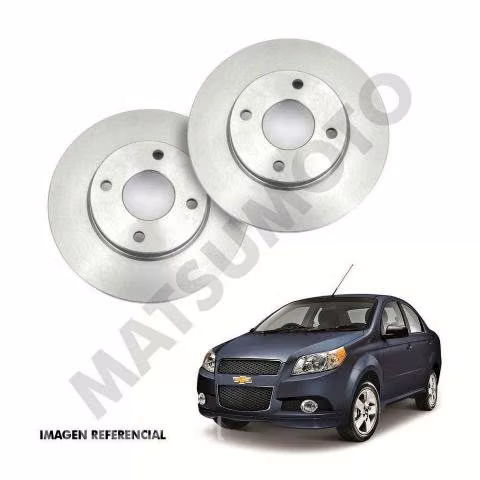 Disco de Freno Delantero Chevrolet Aveo Sedan (200