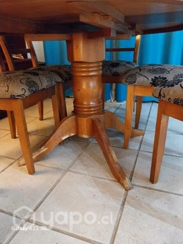comedor extensible hasta 6 lugares