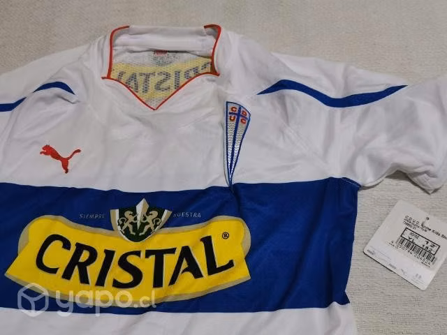 Camisetas de fútbol U. Católica niños, originales