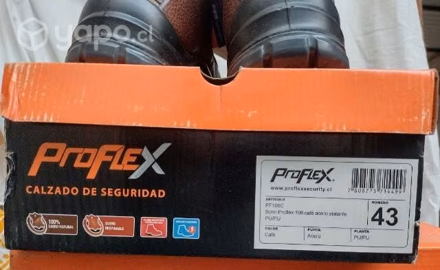 Botin de seguridad n° 43 nuevos