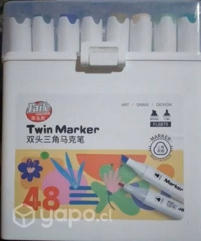 Plumones Twin Marker