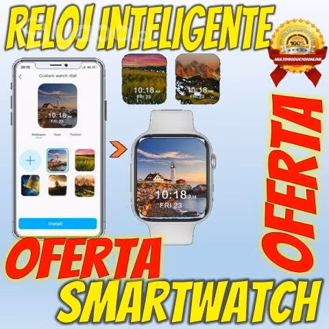 Reloj Inteligente Smartwatch T500