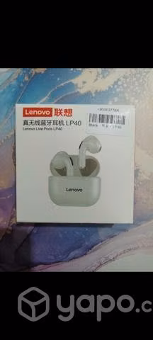 Audífonos Lenovo inalámbricos nuevos
