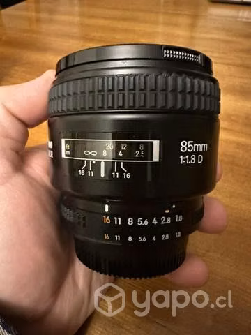Nikon 85mm f1.8 D