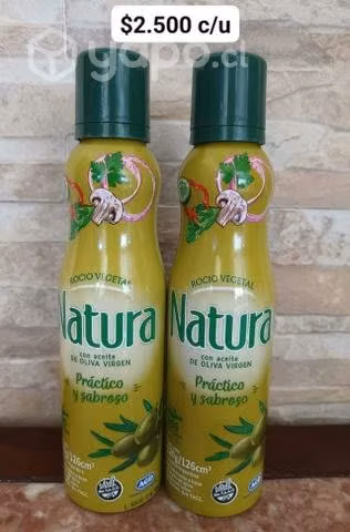 Aceites, mostaza, ketchup, yerba mate.