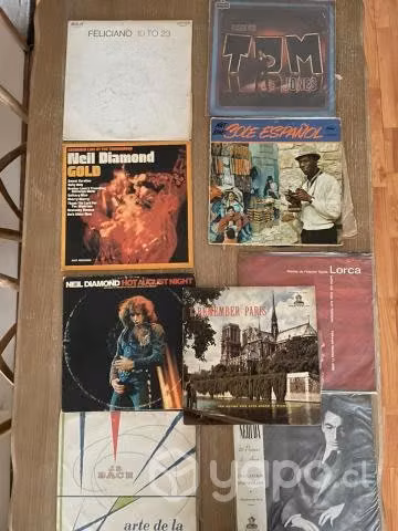 Lote 9 vinilos en buen estado
