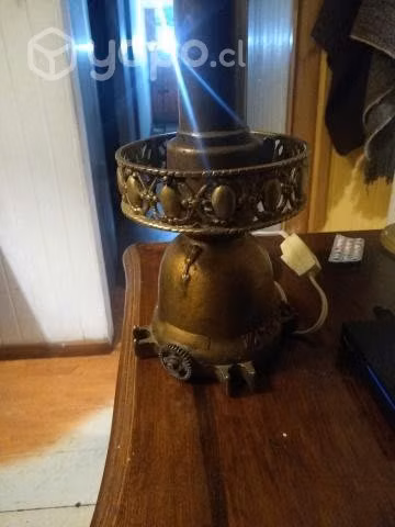 Antigua lampara bronce macizo