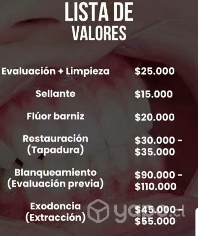 Odontología general y estética