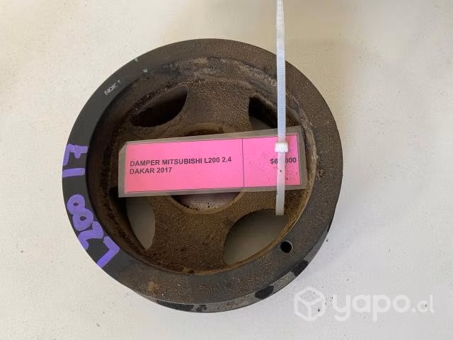 Damper polea ciguenal Mitsubishi L200 Dakar 2017