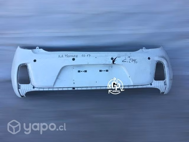 Parachoque trasero Kia Morning 2015 2017