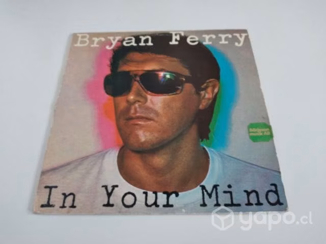 Vinilo Bryan Ferry "In Your Mind" Original UK 1977