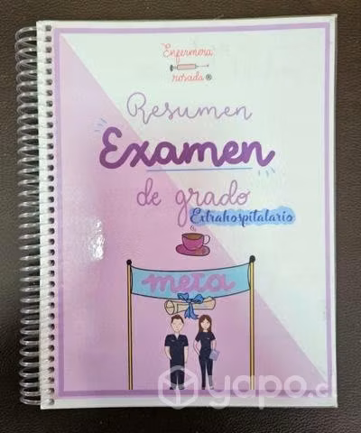 Resúmenes de exámenes de grado extrahospitalario