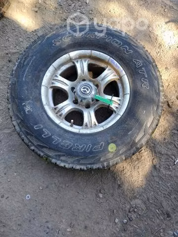 Llanta Alum Neum 265 75 R16(MBC300-2) Mazda Bt50