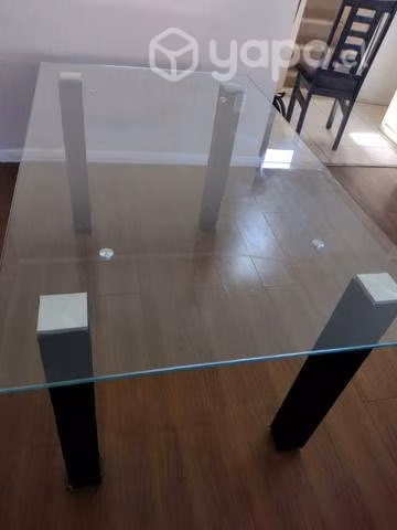 Mesa de Comedor Vidrio Templado