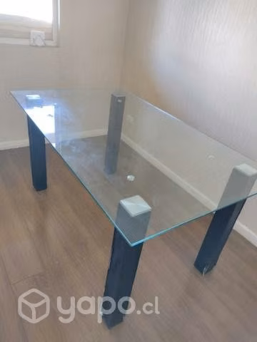 Mesa de Comedor Vidrio Templado
