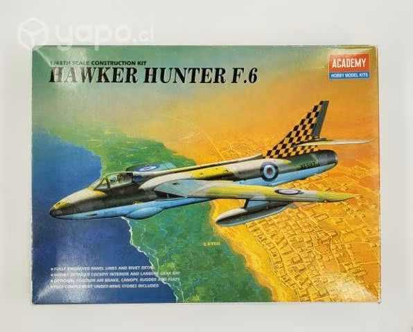 Avion Armable Hawker Hunter 1/48