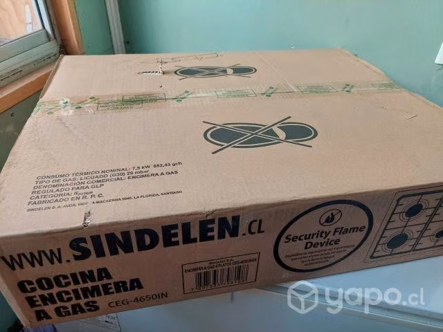 Cocina encimera