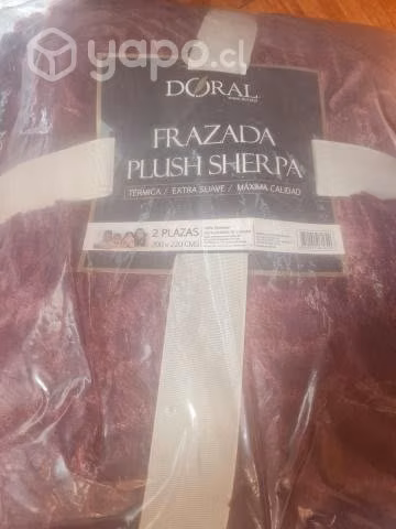 Frazada marca coral 2 plazas