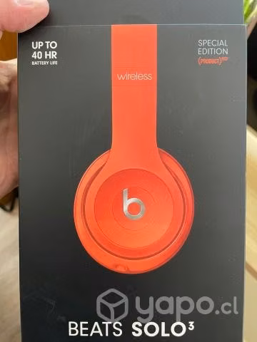 Audífonos Beats Solo3 (edition especial RED)