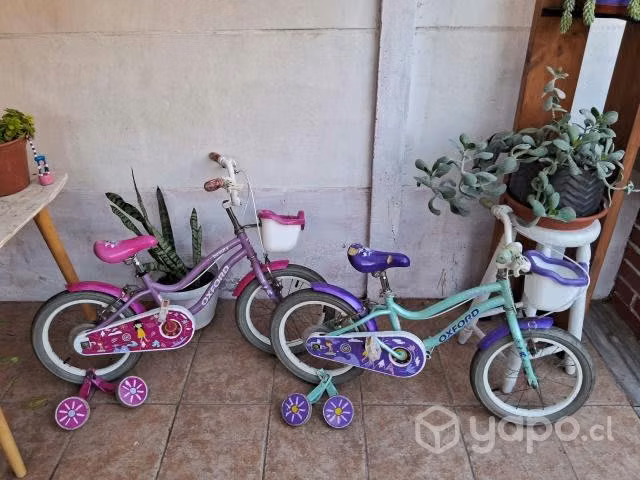2 bicicletas Niñas, aro 16, funcionando, oxford - Imagen 3
