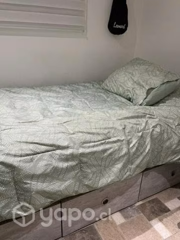 Cama completa 1.5 plaza