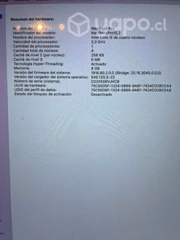 MacBook Pro 500 GB - Imagen 6