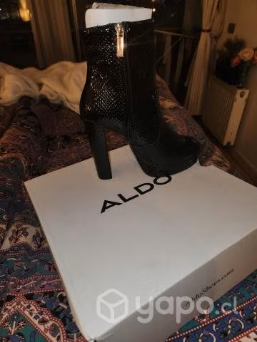 Botin Aldo Nuevo Cuero alto 37 - Imagen 4