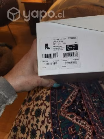 Botin Aldo Nuevo Cuero alto 37