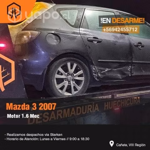 Volante de inersia mazda 3 2007