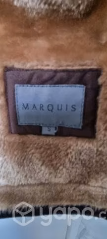 Abrigo de gamuza Marquis talla M - Imagen 2