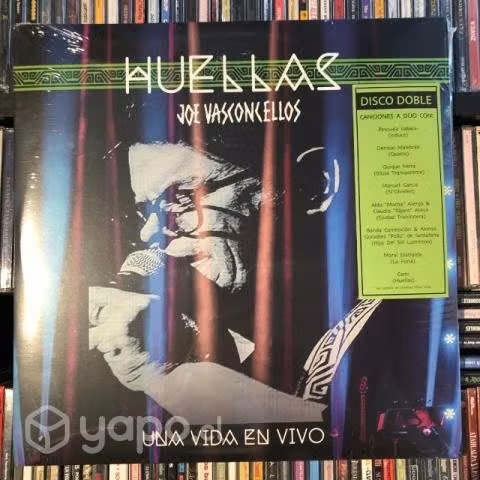 Vinilo Joe Vasconcellos- Huellas