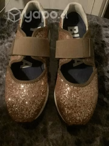Sneakers BIMBA Y LOLA Glitter - Talla 38 - Imagen 5