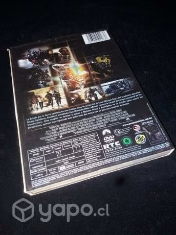 Película Transformers Venganza de los caídos dvd