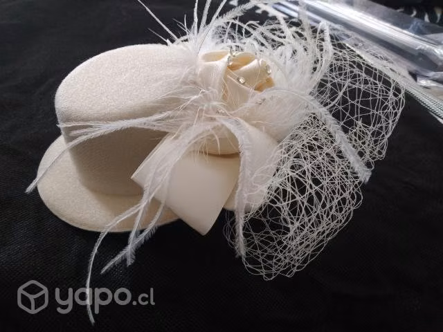 Lote de 7 velos, sombreros, velos novia - Imagen 3