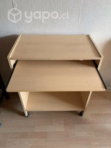 Mesa para computador con ruedas - Imagen 2