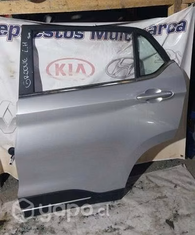 Puerta chevrolet groove trasera izquierda