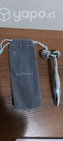 WellDerma Rodillo facial face lifting dark silver