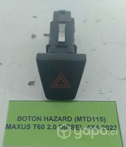 Botón Hazard (MTD115) Maxus T60 2.0 Diesel 4x4