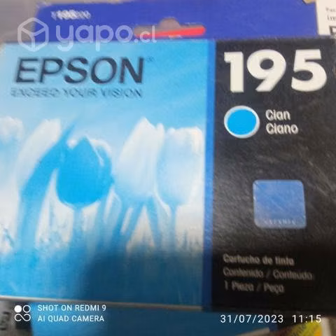 Tintas Epson diversos modelos originales