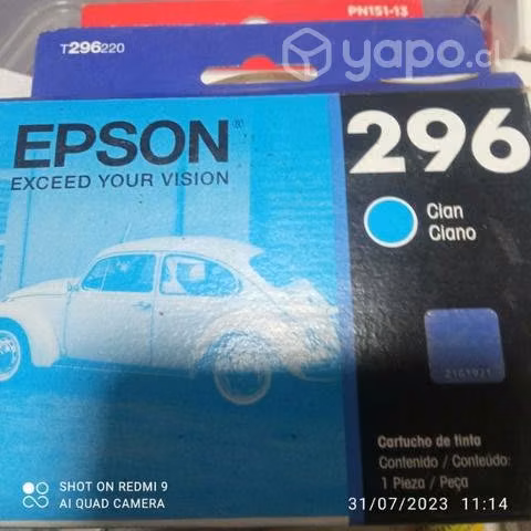 Tintas Epson diversos modelos originales
