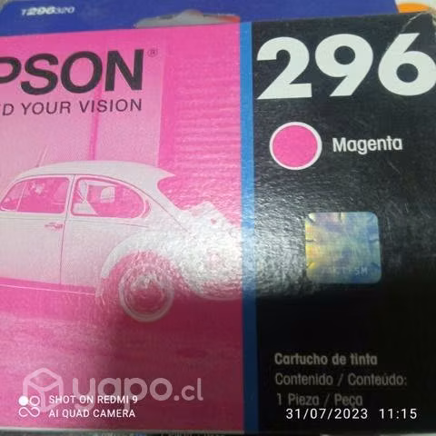 Tintas Epson diversos modelos originales