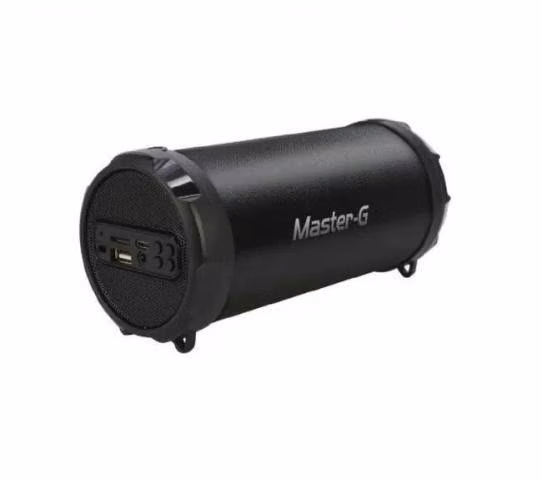 Parlante Master-G G-Bass Micro con bluetooth negra